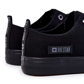 Sneakers de Hombre de Material Bajo Big Star KK174007 Negro 6