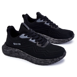 Zapatillas Deportivas Ligeras De Hombre Big Star KK174018 Negras negro 2