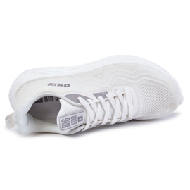 Zapatillas Deportivas Ligeras Para Hombre Big Star KK174017 Blancas blanco 5