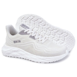 Zapatillas Deportivas Ligeras Para Hombre Big Star KK174017 Blancas blanco 2