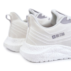 Zapatillas Deportivas Ligeras Para Hombre Big Star KK174017 Blancas blanco 1