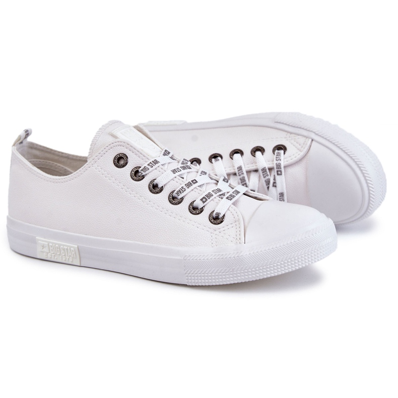 Zapatillas ecológicas para hombres Big Star KK174052 White blanco 1