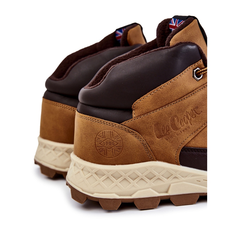 Botas cálidas de hombre Lee Cooper LCJ-22-01-1390 Camel marrón 1