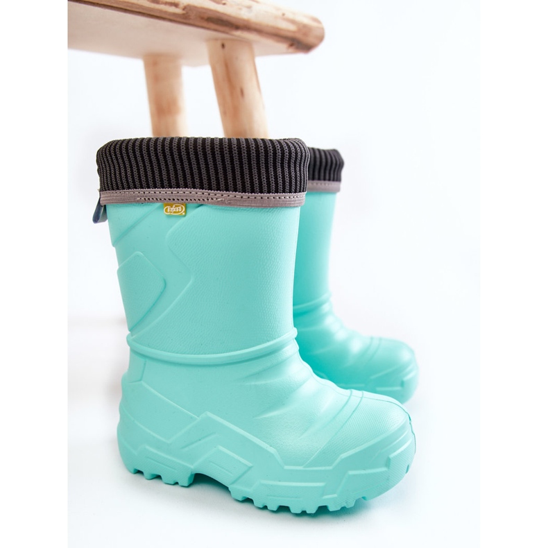 BEFADO S.A. Botas De Agua Infantiles Calentadas Befado 162X305 Menta verde 2