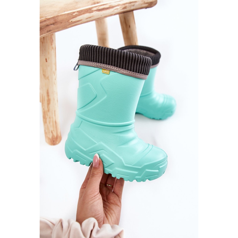 BEFADO S.A. Botas De Agua Infantiles Calentadas Befado 162X305 Menta verde 1