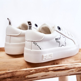 Deportivas Infantiles Con Cordones Big Star KK374222 Blanco 5