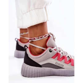 Zapatillas deportivas de mujer Sneakers Big Star KK274060 Gris 5