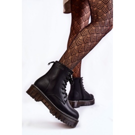 Botas de mujer con cremallera Big Star KK274537 Negro 5
