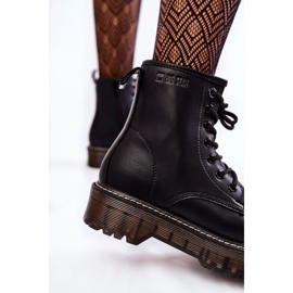 Botas de mujer con cremallera Big Star KK274537 Negro 4