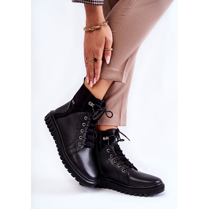 Sergio Leone Botas De Mujer En La Plataforma Kristin Negra negro 2