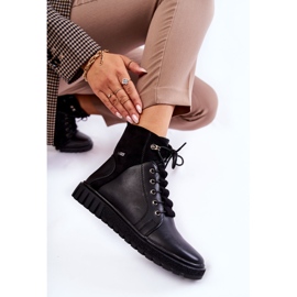 Sergio Leone Botas De Mujer En La Plataforma Kristin Negra negro 4