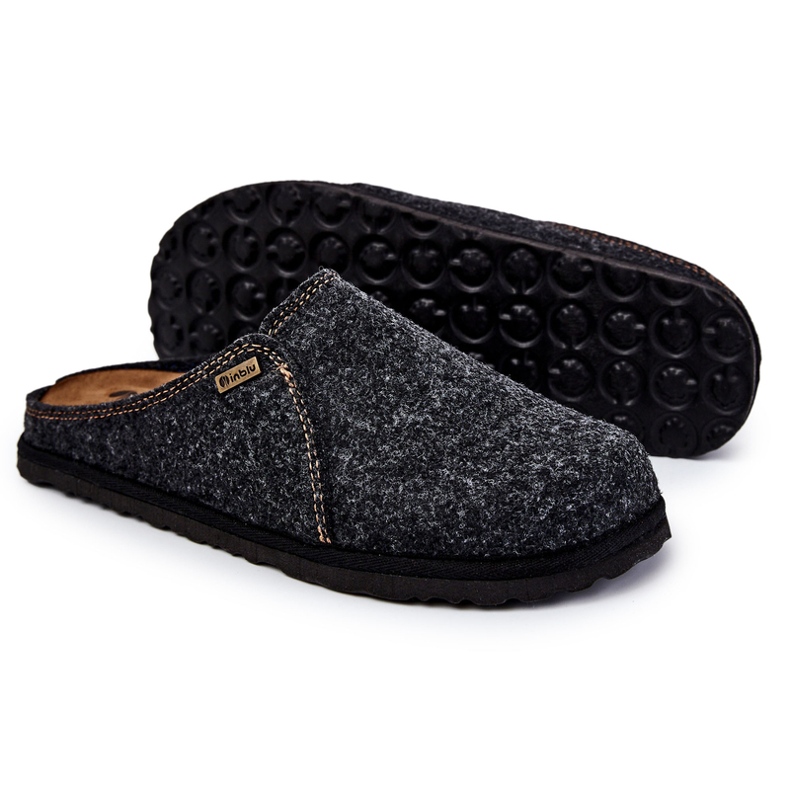 Pantuflas Profilácticas Hombre Inblu SI000020 Gris 1