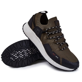 Deportivas de hombre Big Star KK174014 Caqui verde 3