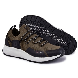 Deportivas de hombre Big Star KK174014 Caqui verde 1