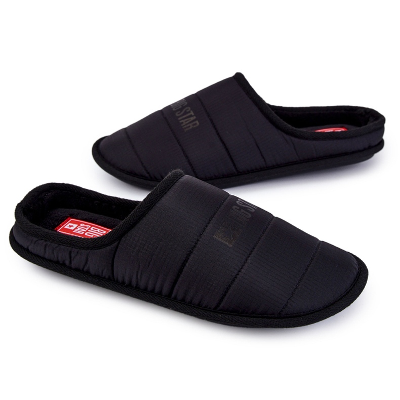 Pantuflas Clásicas de Hombre Big Star KK174361 Negro 1