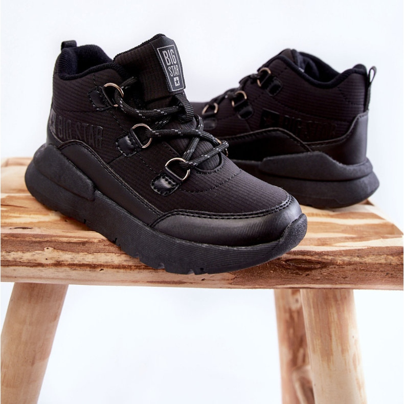 Botas de Niños Memory Foam Big Star KK374119 Negro 2 Botas de Niños Memory Foam Big Star KK374119 Negro 2