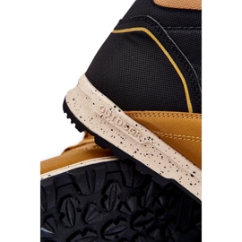 Zapatos Altos De Trekking Para Mujer Big Star KK274609 Camel beige negro amarillo 6