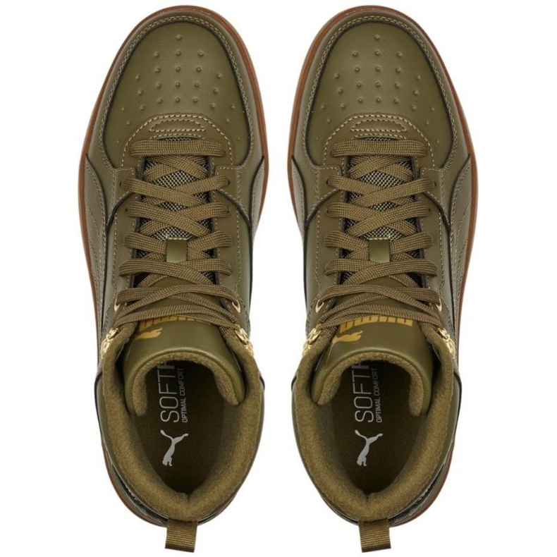 Puma Rebound Rugged M 387592 03 zapatos verde 1