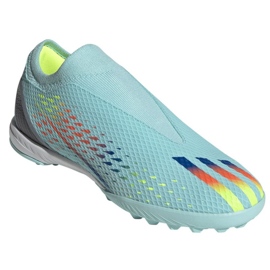 Botas de fútbol Adidas X Speedportal.3 Ll Tf M GW8474 azul azul 3