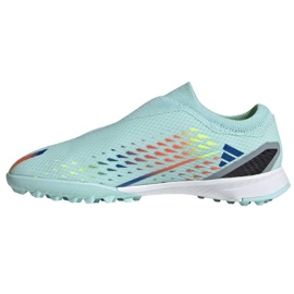 Botas de fútbol Adidas X Speedportal.3 Ll Tf Jr GW8477 azul azul 1