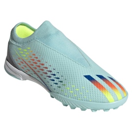 Botas de fútbol Adidas X Speedportal.3 Ll Tf Jr GW8477 azul azul 3