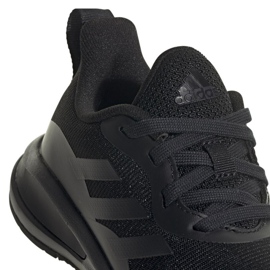 Adidas FortaRun Jr GZ4416 zapatillas de running negro 5
