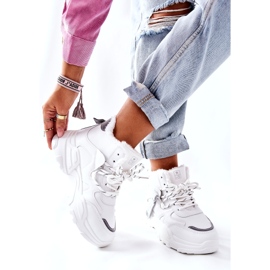 News Zapatillas blancas cálidas para mujer Snow Kaphia 21BT26-4356 blanco 4