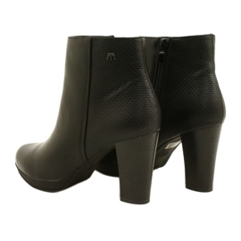 Botas De Mujer Con Tacón Alto M.Daszyński AM61-92 Negro 3 Botas De Mujer Con Tacón Alto M.Daszyński AM61-92 Negro 3