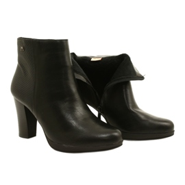 Botas De Mujer Con Tacón Alto M.Daszyński AM61-92 Negro 4 Botas De Mujer Con Tacón Alto M.Daszyński AM61-92 Negro 4