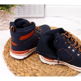 Botas de niño con cremallera azul marino McKeylor 4