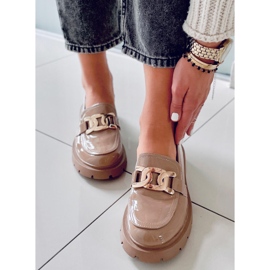 PA1 Mocasines de mujer Sophie Caqui beige marrón 5