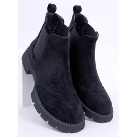 PA1 Botines Chelsea de mujer Ethel Black negro 3