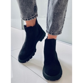 PA1 Botines Chelsea de mujer Ethel Black negro 1