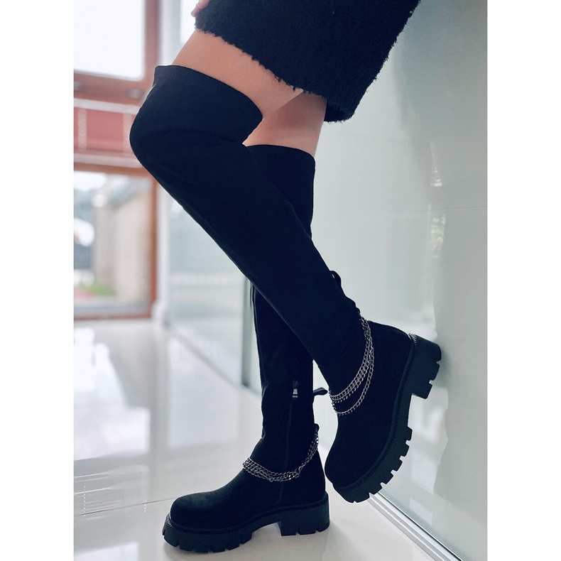 PA1 Botas Furry Mujer Negras negro 1 PA1 Botas Furry Mujer Negras negro 1