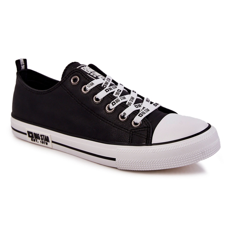Sneakers de Hombre en Piel Big Star KK174047 Negro 2