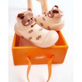 BEFADO S.A. Zapatillas de casa para niños Niechodki Befado 002P037 Beige marrón 1