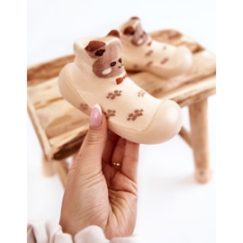 BEFADO S.A. Zapatillas de casa para niños Niechodki Befado 002P037 Beige marrón 3