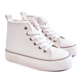 Zapatillas Altas Infantiles Big Star KK374227 Blanco 9