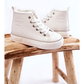 Zapatillas Altas Infantiles Big Star KK374227 Blanco 3