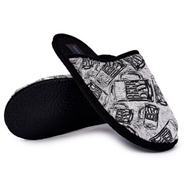 Zapatillas Estancia Hombre Panto Fino KK167001 Gris 3