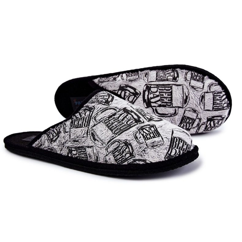 Zapatillas Estancia Hombre Panto Fino KK167001 Gris 1