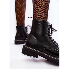 Botas de Mujer On The Big Star Negras KK274538 Plataforma negro 4