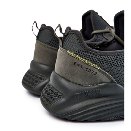 Zapatillas Deportivas Hombre Memory Foam Big Star KK174256 Caqui verde 2