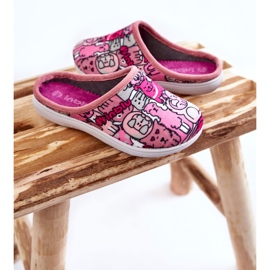 Pantuflas Infantiles Inblu B9000046 Rosa rosado 3