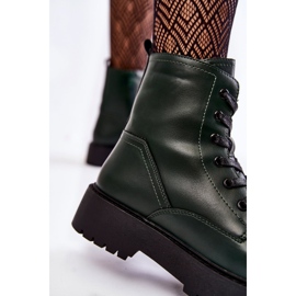 Sergio Leone Botas De Mujer Con Plataforma Verde Randi 4