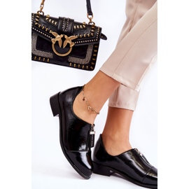Zapatos de moda lacados Laura Messi 2532 Negro 4