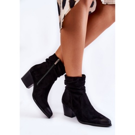 Vinceza Botas Cálidas De Ante Mujer Black Wenche negro 2