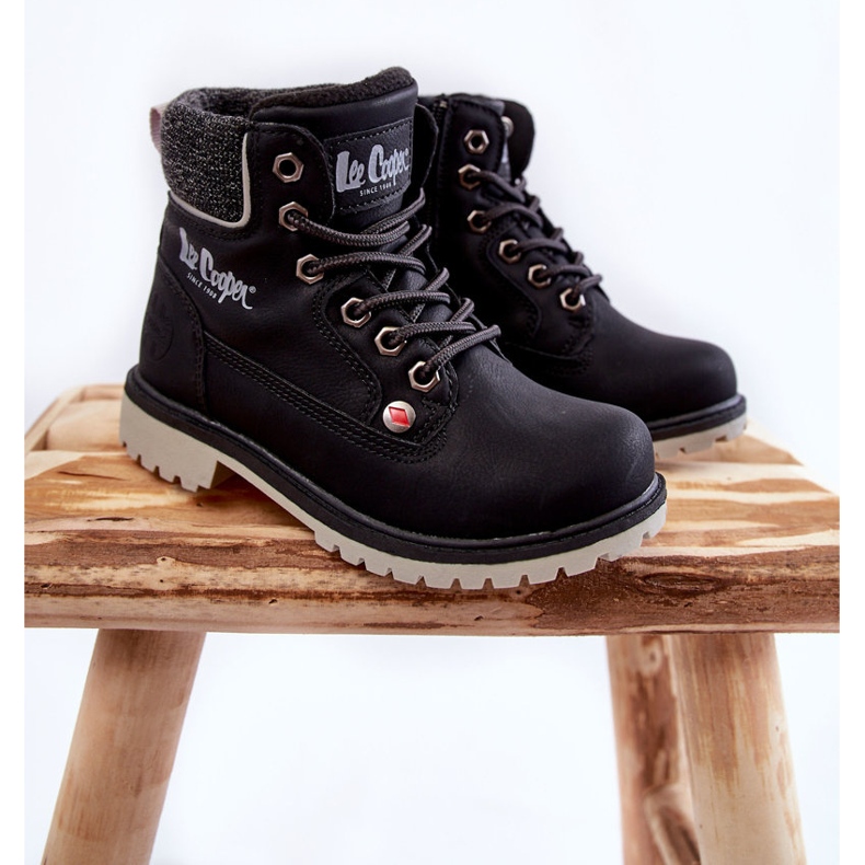 Botas Negras de Niños Lee Cooper LCJ-22-01-1491 negro 1