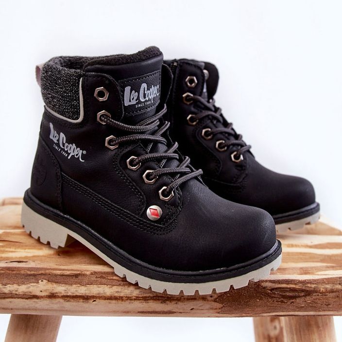 Botas Negras de Niños Lee Cooper LCJ-22-01-1491 negro 2