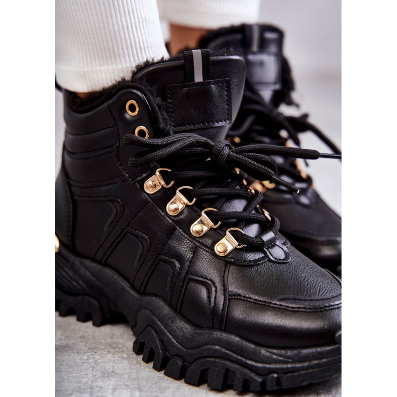 BM Botas Cálidas Mujer Negras Hareshaw HF218 negro 4